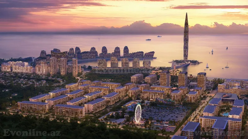 Satılır 2 otaqlı Mənzil Yeni tikili 100 m² Sea Breeze - şəkil 8
