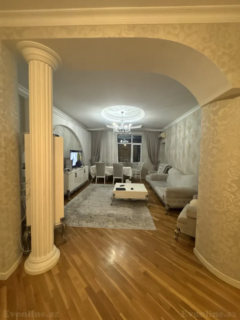 Satılır 3 otaqlı Mənzil Yeni tikili 125 m² Nizami m. - şəkil 2
