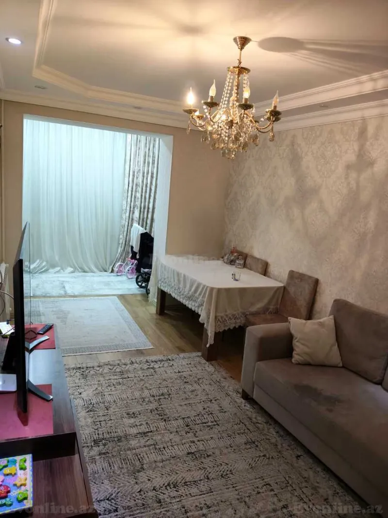 Satılır 2 otaqlı Mənzil Köhnə tikili 60 m² Nizami m. - şəkil 3