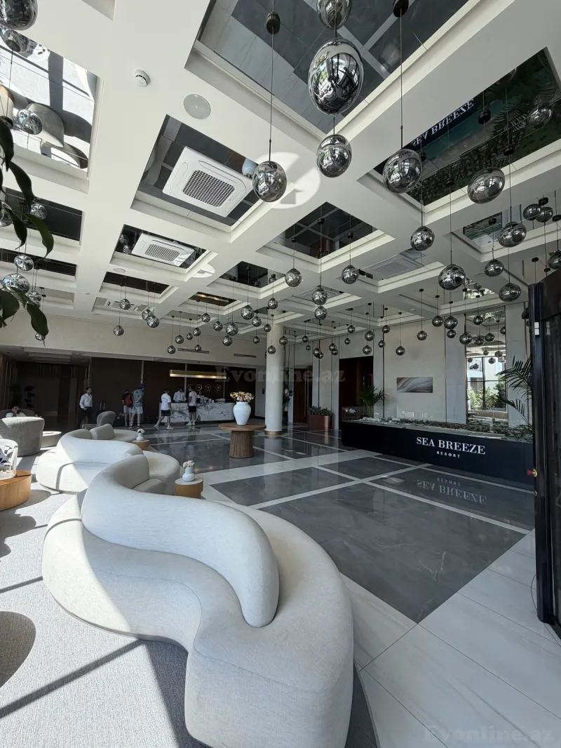 Kirayə verilir 1 otaqlı Mənzil Yeni tikili 62 m² Sea Breeze - şəkil 7
