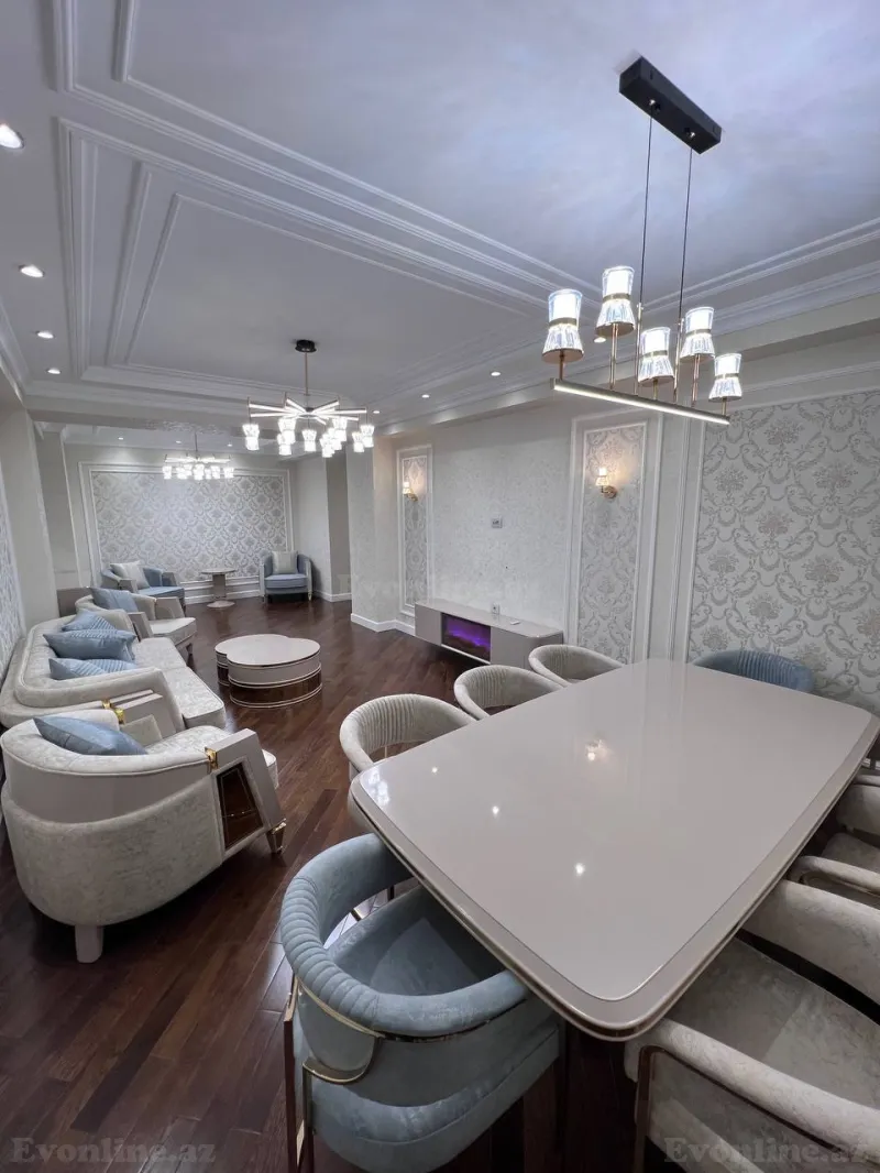 Satılır 5 otaqlı Mənzil Yeni tikili 234 m² Qara Qarayev m. - şəkil 2