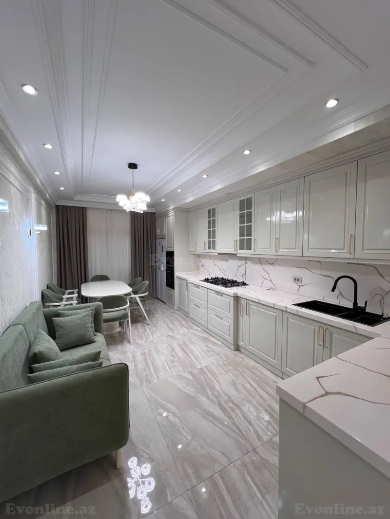 Satılır 5 otaqlı Mənzil Yeni tikili 234 m² Qara Qarayev m. - şəkil 12