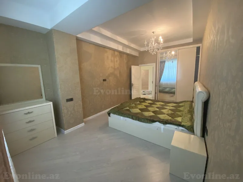 Kirayə verilir 3 otaqlı Mənzil Yeni tikili 140 m² Nərimanov r. - şəkil 5