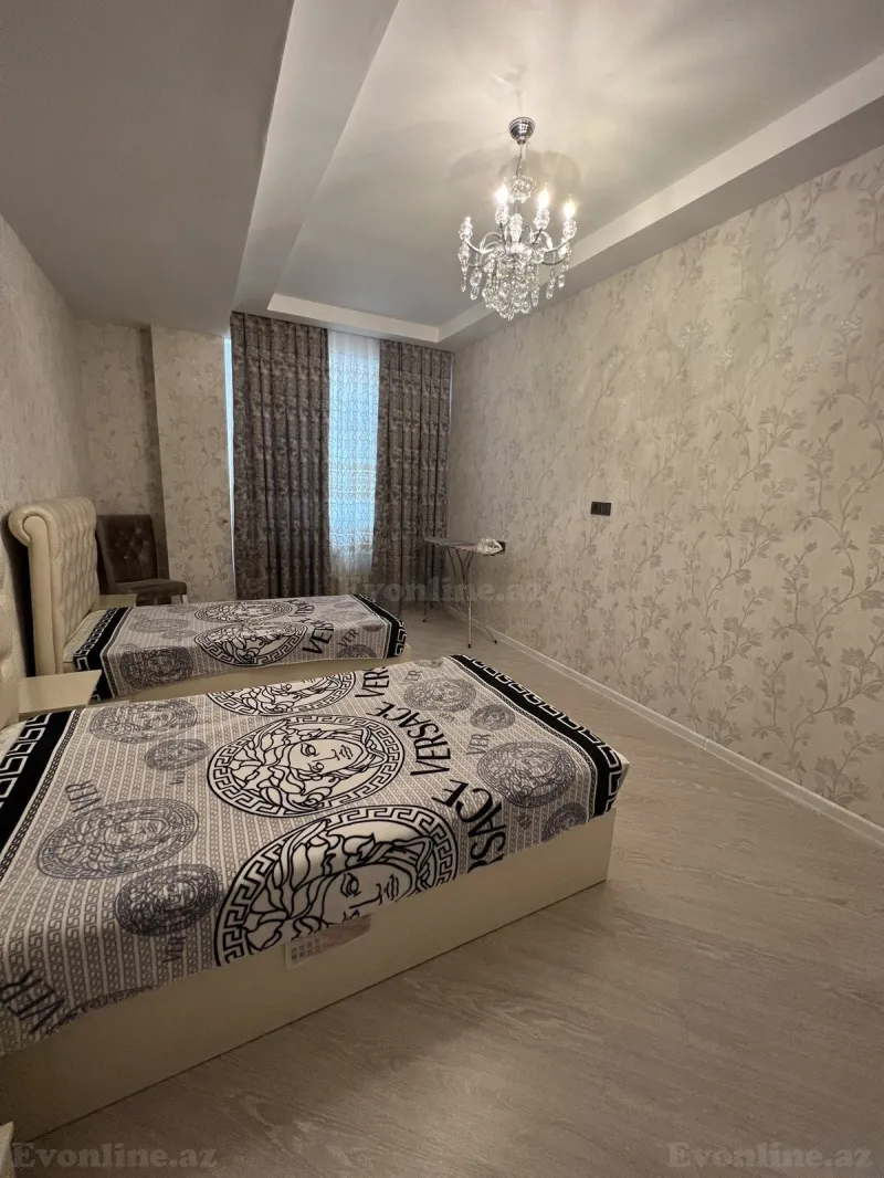 Kirayə verilir 3 otaqlı Mənzil Yeni tikili 140 m² Nərimanov r. - şəkil 6