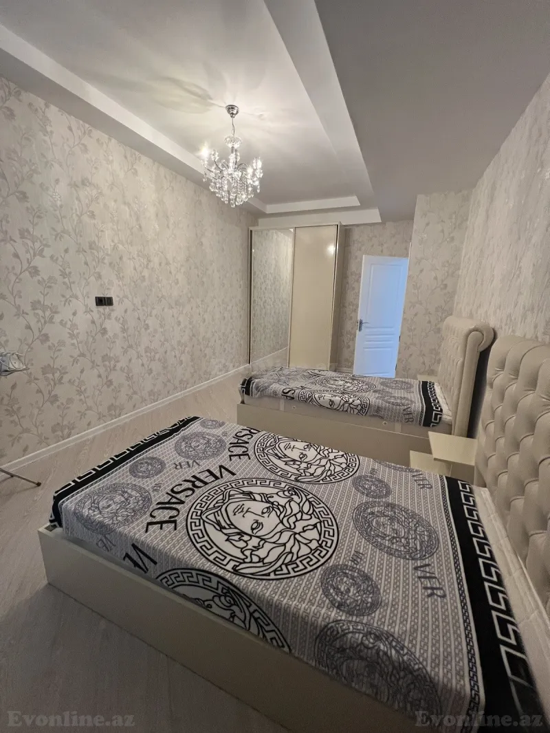 Kirayə verilir 3 otaqlı Mənzil Yeni tikili 140 m² Nərimanov r. - şəkil 7