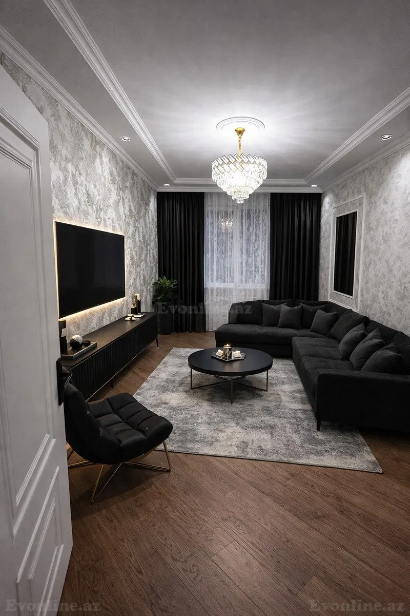 Satılır 2 otaqlı Mənzil Köhnə tikili 65 m² Memar Əcəmi m. - şəkil 2