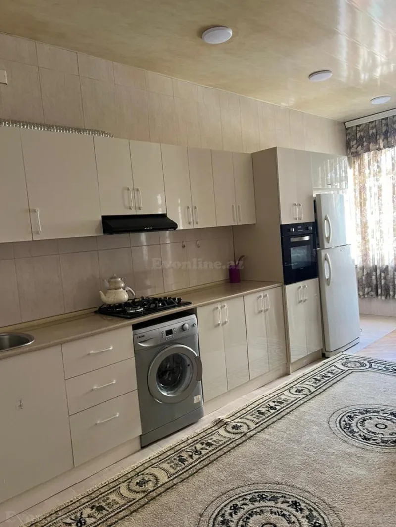 Kirayə verilir 4 otaqlı Mənzil Yeni tikili 182 m² Nəsimi r. - şəkil 9