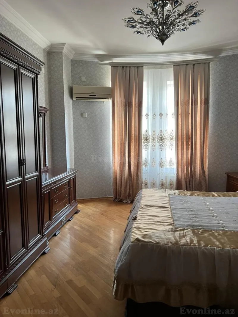 Kirayə verilir 4 otaqlı Mənzil Yeni tikili 182 m² Nəsimi r. - şəkil 18