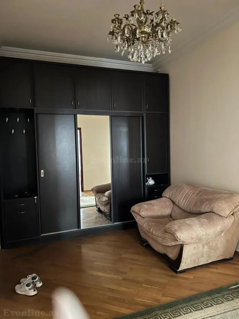 Kirayə verilir 4 otaqlı Mənzil Yeni tikili 182 m² Nəsimi r. - şəkil 19