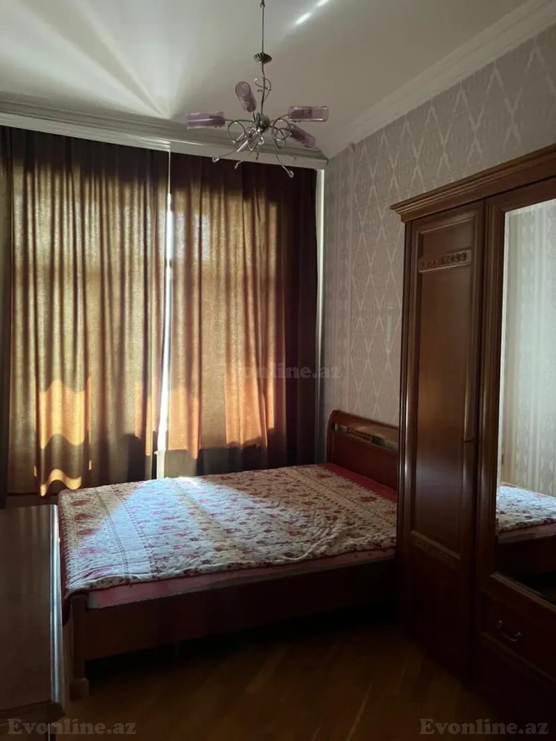 Kirayə verilir 4 otaqlı Mənzil Yeni tikili 182 m² Nəsimi r. - şəkil 26