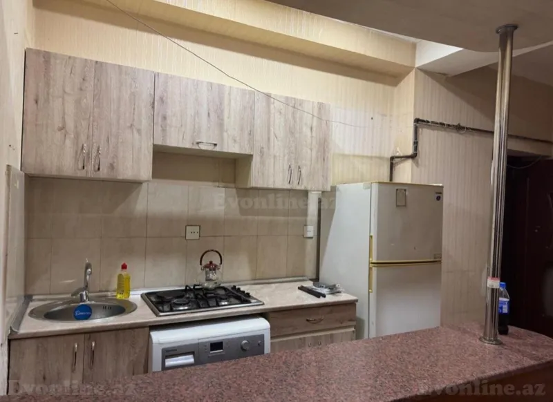 Kirayə verilir 3 otaqlı Mənzil Yeni tikili 90 m² Həzi Aslanov m. - şəkil 3