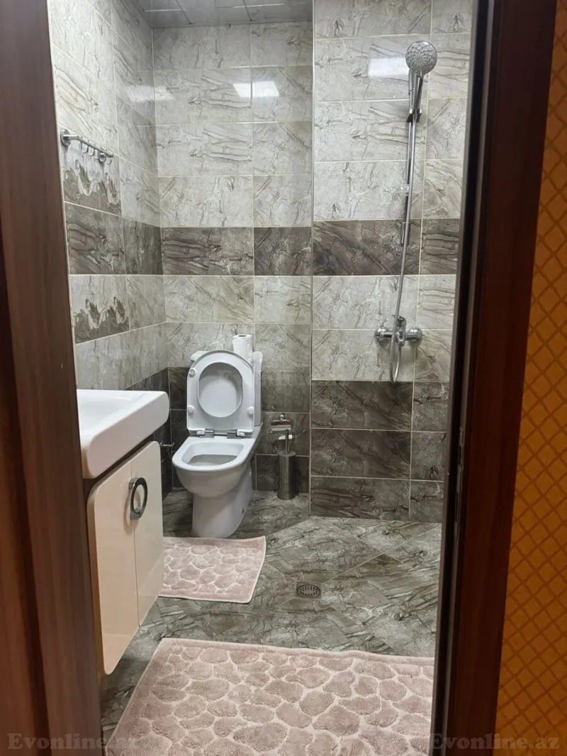 Kirayə verilir 3 otaqlı Mənzil Yeni tikili 142 m² Nəsimi r. - şəkil 7