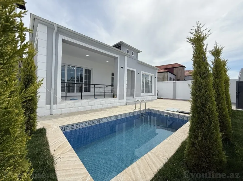 4 otaqlı Həyət evi 120 m² Şağan Satılır