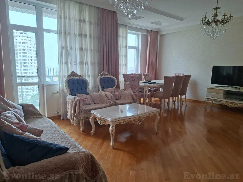 Satılır 3 otaqlı Mənzil Yeni tikili 120 m² 8 Noyabr m. - şəkil 6