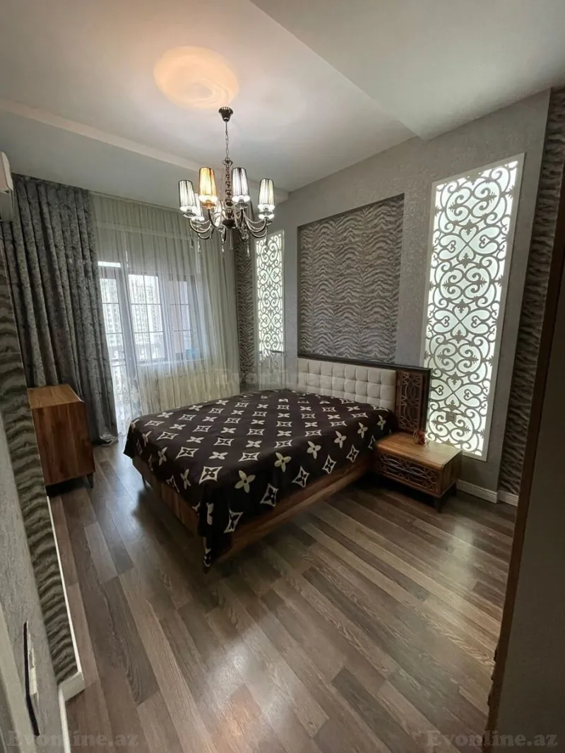 Kirayə verilir 3 otaqlı Mənzil Yeni tikili 90 m² Elmlər Akademiyası m. - şəkil 10