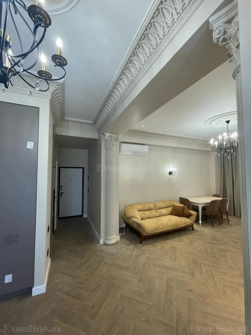 Kirayə verilir 2 otaqlı Mənzil Yeni tikili 90 m² Nizami m. - şəkil 3