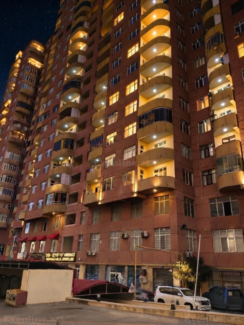 3 otaqlı Mənzil 160 m² Nərimanov r. Satılır