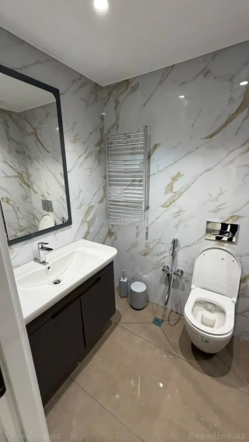 Kirayə verilir 3 otaqlı Mənzil Yeni tikili 78 m² Yeni Yasamal - şəkil 3