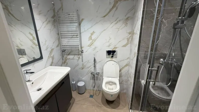 Kirayə verilir 3 otaqlı Mənzil Yeni tikili 78 m² Yeni Yasamal - şəkil 9