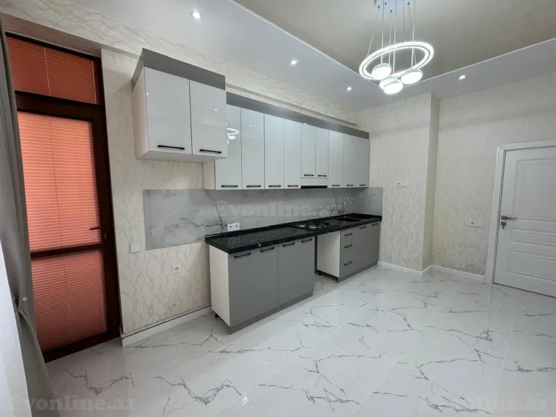 Satılır 3 otaqlı Mənzil Yeni tikili 111 m² Həzi Aslanov m. - şəkil 2