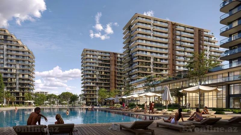 Bakı, Sabunçu r., Sea Breezeda 1 otaqlı mənzil satılır