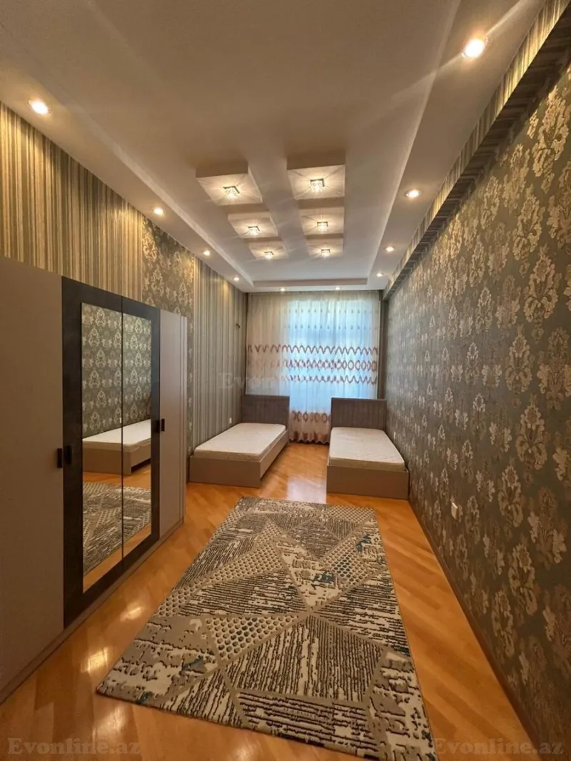 Kirayə verilir 3 otaqlı Mənzil Yeni tikili 130 m² İnşaatçılar m. - şəkil 5