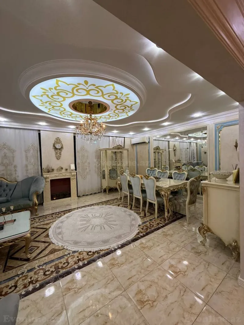 Kirayə verilir 5 otaqlı Mənzil Yeni tikili 180 m² Nəsimi r. - şəkil 2