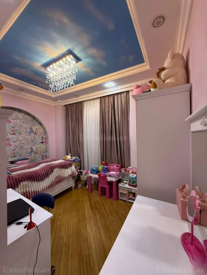 Kirayə verilir 5 otaqlı Mənzil Yeni tikili 180 m² Nəsimi r. - şəkil 6
