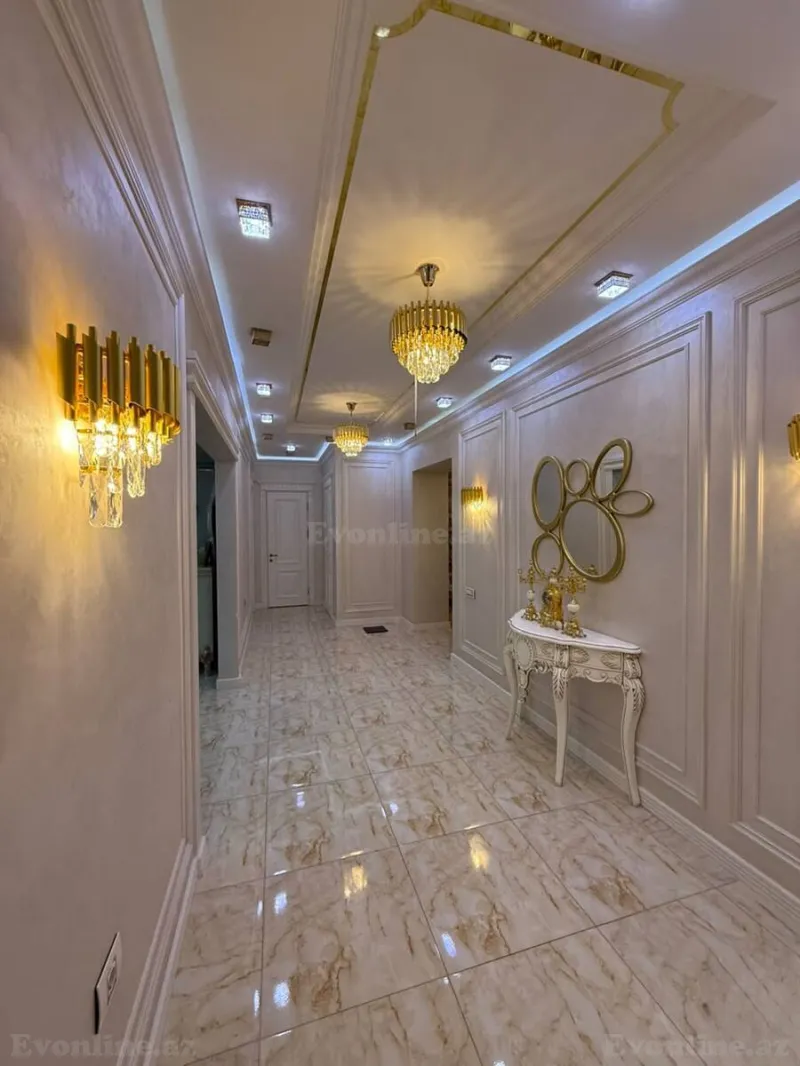 Kirayə verilir 5 otaqlı Mənzil Yeni tikili 180 m² Nəsimi r. - şəkil 13
