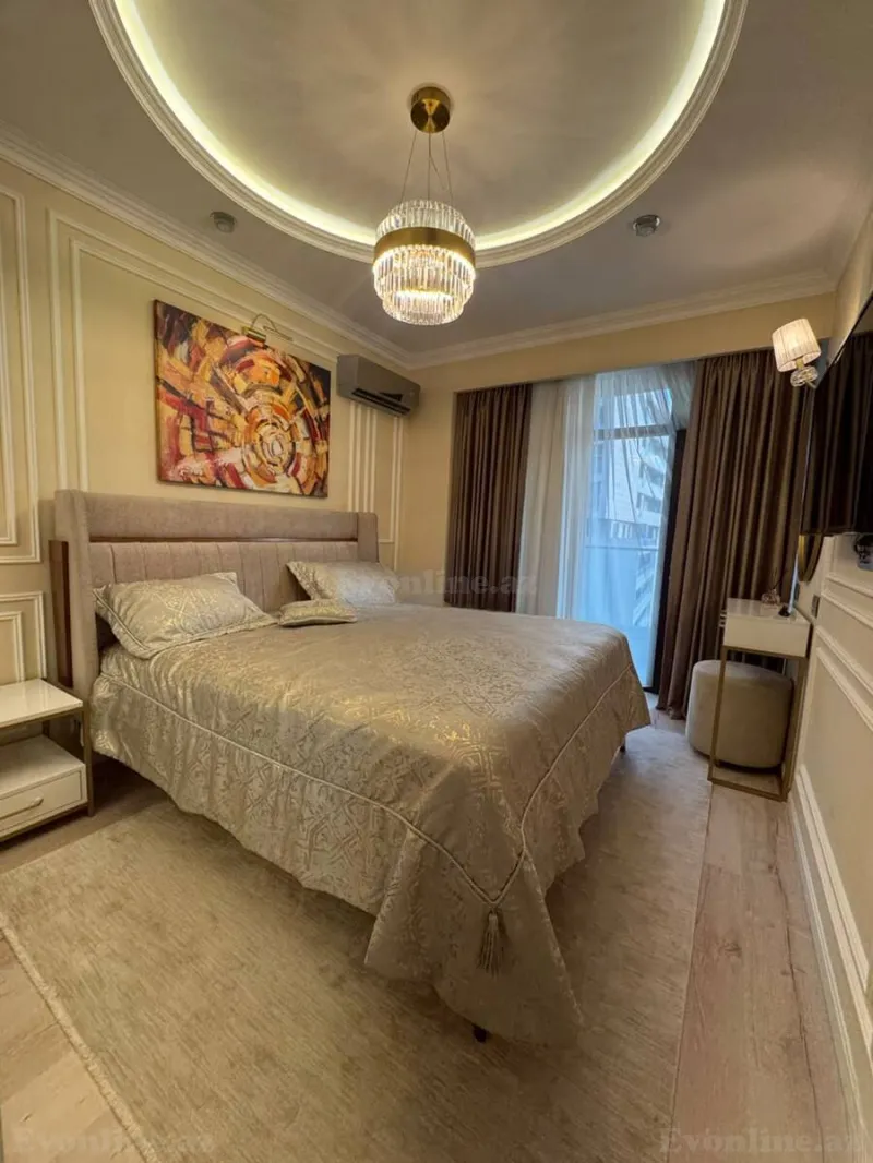 Kirayə verilir 2 otaqlı Mənzil Yeni tikili 65 m² 8 Noyabr m. - şəkil 2