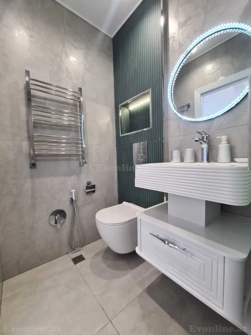 Satılır 3 otaqlı Mənzil Yeni tikili 108 m² Səbail r. - şəkil 15