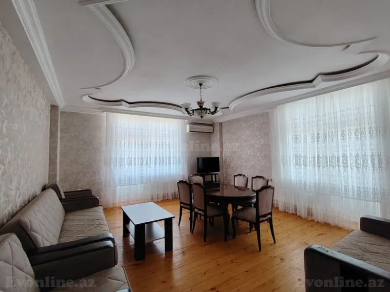 Kirayə verilir 3 otaqlı Mənzil Yeni tikili 128 m² Gəncə - şəkil 2
