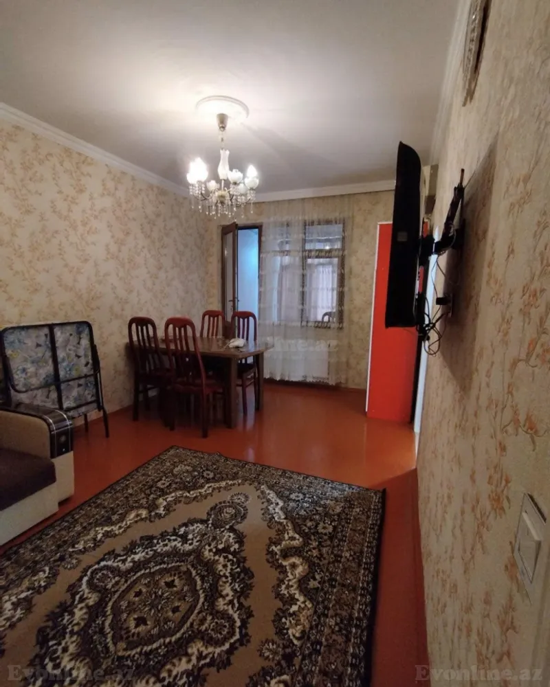 Kirayə verilir 1 otaqlı Mənzil Köhnə tikili 50 m² Nəsimi r. - şəkil 3