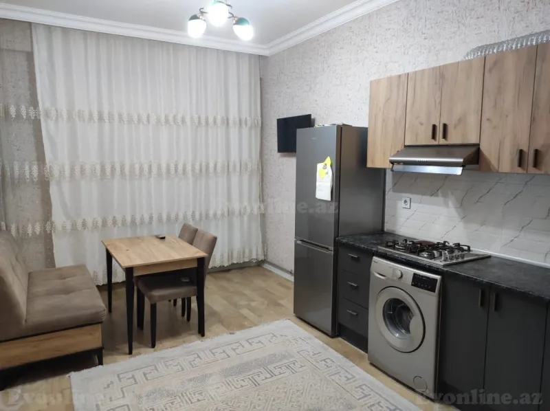 Kirayə verilir 1 otaqlı Mənzil Yeni tikili 53 m² Xırdalan