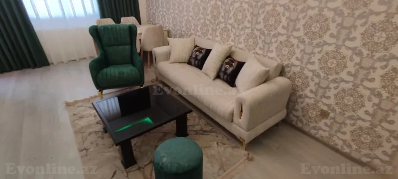 Kirayə verilir 2 otaqlı Mənzil Yeni tikili 50 m² Xətai r. - şəkil 3