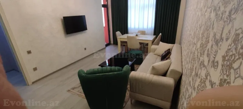 Kirayə verilir 2 otaqlı Mənzil Yeni tikili 50 m² Xətai r. - şəkil 4