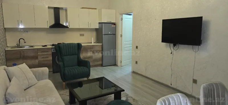 Kirayə verilir 2 otaqlı Mənzil Yeni tikili 50 m² Xətai r. - şəkil 9