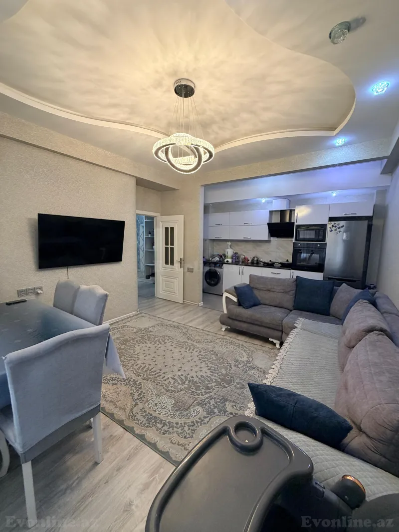 Satılır 3 otaqlı Mənzil Yeni tikili 75 m² Xırdalan - şəkil 2