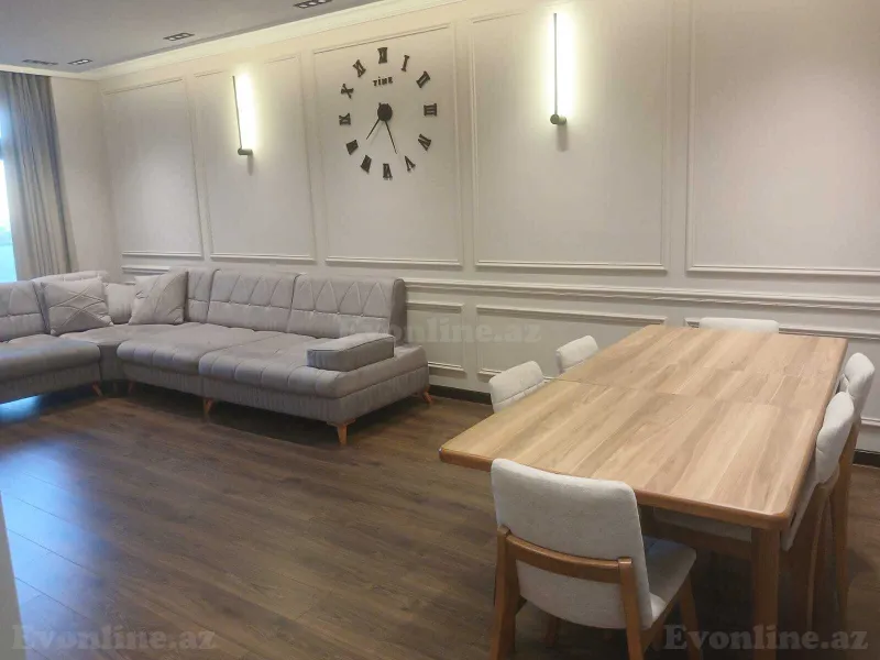 Kirayə verilir 3 otaqlı Mənzil Yeni tikili 130 m² 8 Noyabr m. - şəkil 2