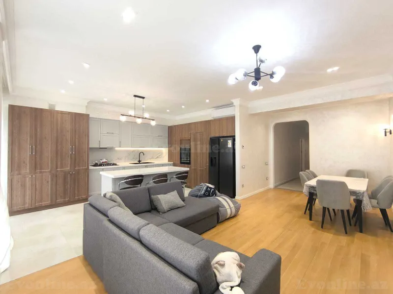 Kirayə verilir 4 otaqlı Mənzil Yeni tikili 180 m² Xətai r. - şəkil 3