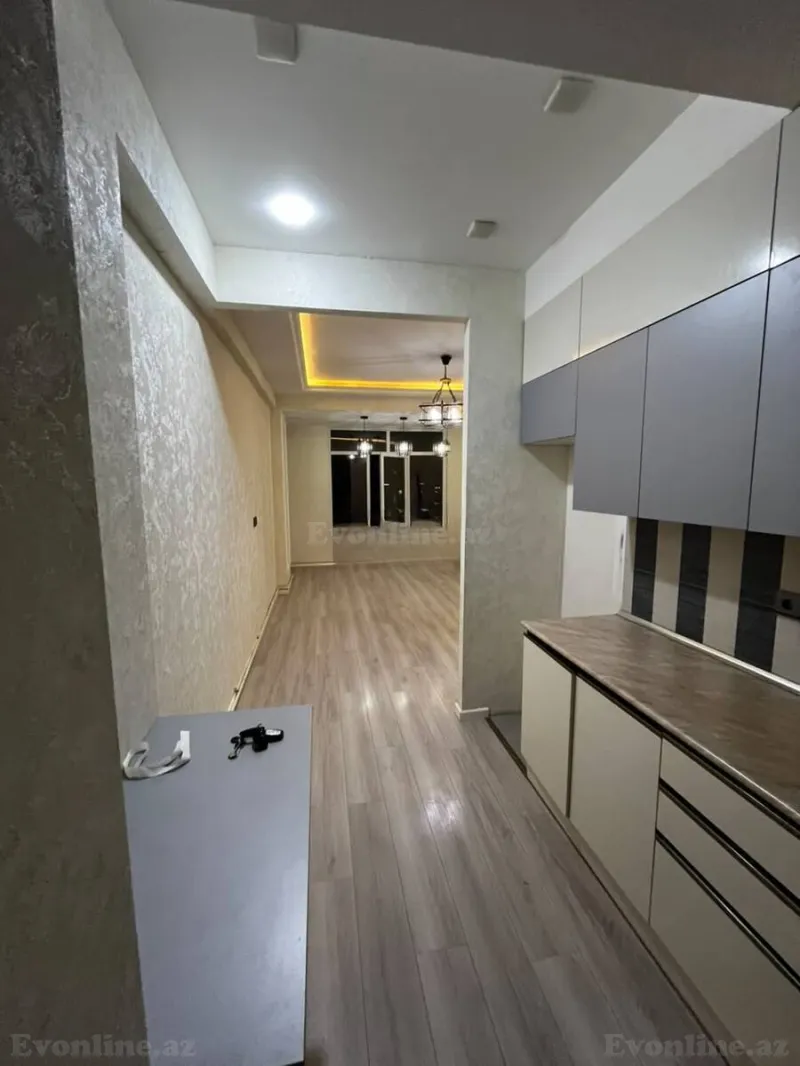Kirayə verilir 2 otaqlı Mənzil Yeni tikili 63 m² Qara Qarayev m. - şəkil 2