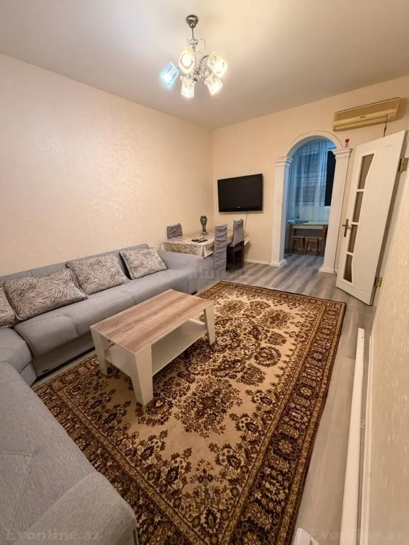 2 otaqlı Mənzil 45 m² Memar Əcəmi m. Kirayə verilir