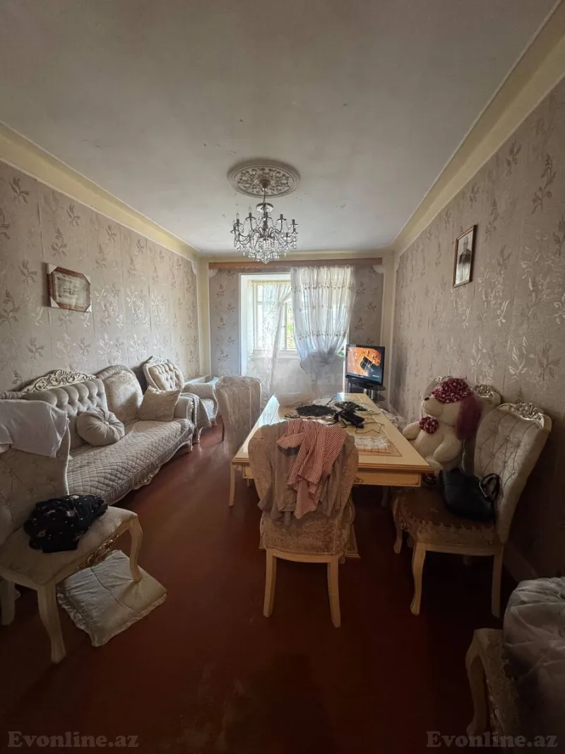 2 otaqlı Mənzil 60 m² Bakıxanov Satılır