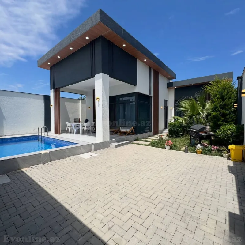 4 otaqlı Həyət evi 130 m² Şüvəlan Kirayə verilir