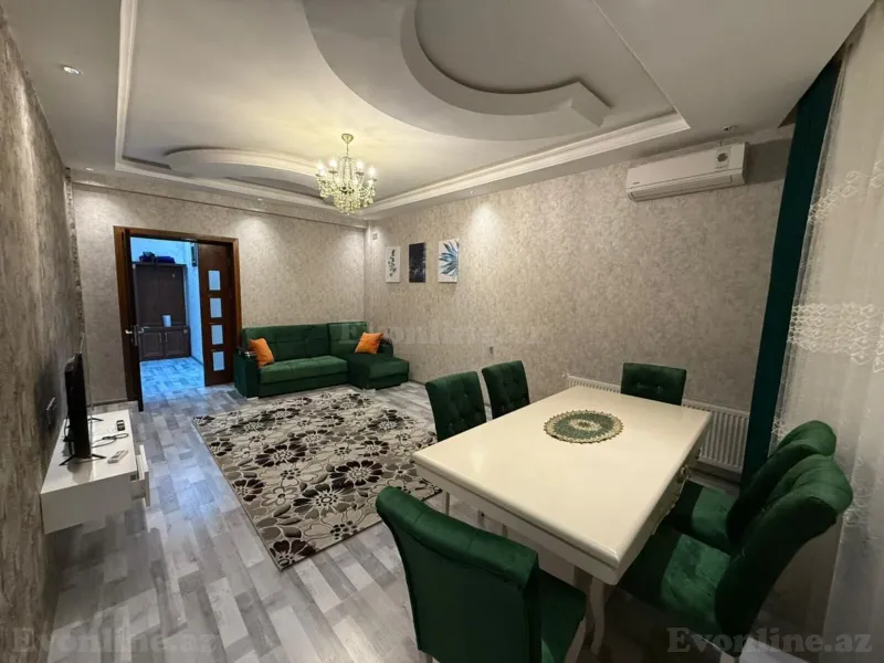 Kirayə verilir 3 otaqlı Mənzil Yeni tikili 90 m² Xətai r. - şəkil 2
