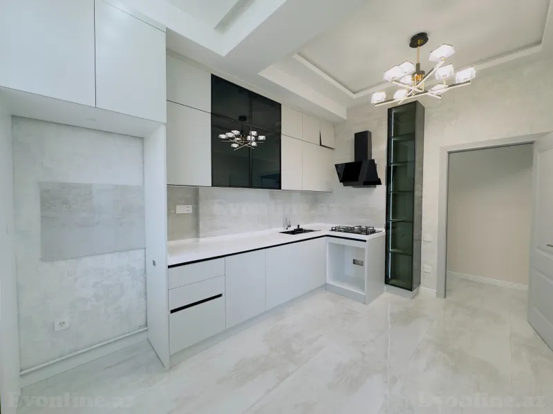 Satılır 3 otaqlı Mənzil Yeni tikili 105 m² Qara Qarayev m. - şəkil 8