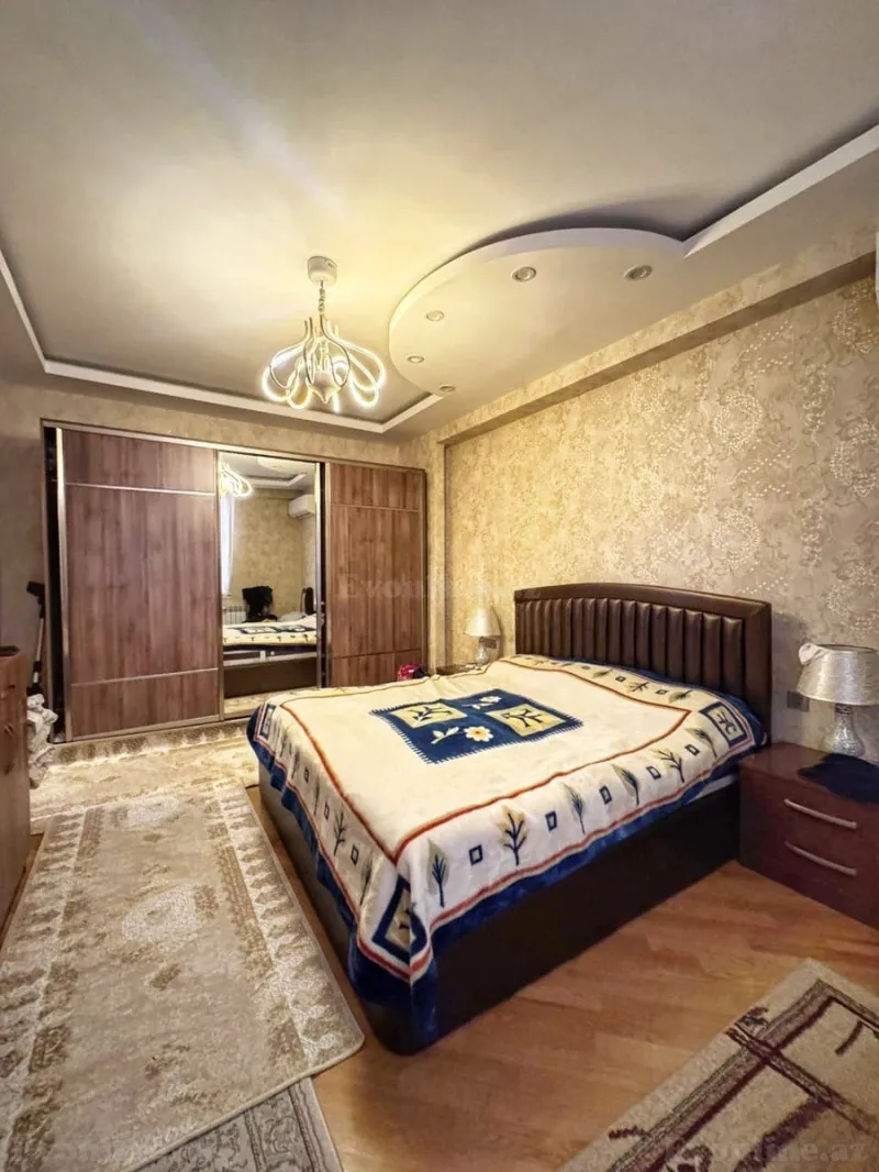 Satılır 3 otaqlı Mənzil Yeni tikili 95 m² Həzi Aslanov m. - şəkil 5