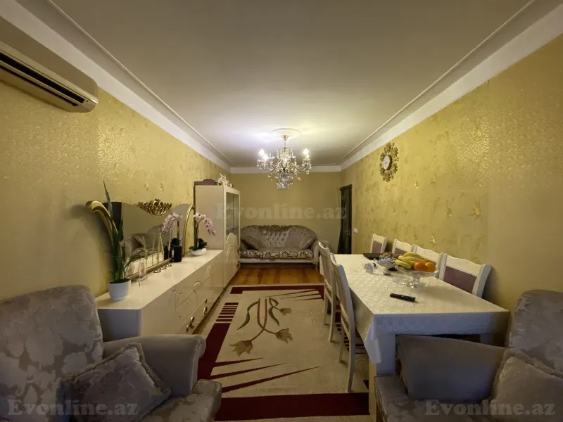 Satılır 4 otaqlı Mənzil Köhnə tikili 100 m² Yeni Günəşli - şəkil 2