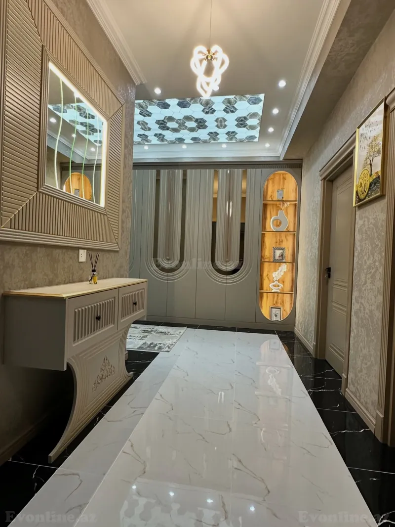 Satılır 3 otaqlı Mənzil Yeni tikili 127 m² Qara Qarayev m. - şəkil 9