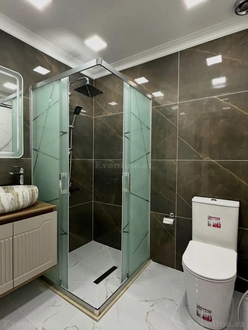 Satılır 3 otaqlı Mənzil Yeni tikili 127 m² Qara Qarayev m. - şəkil 13